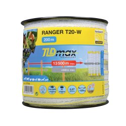 Taśma RANGER T20-W TLD 20mm / 200m ( do długich ogrodzeń )